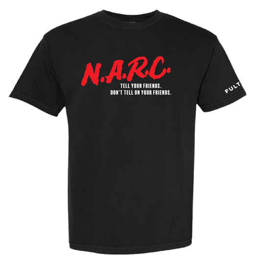 Narc D.A.R.E. Tee - Dark Gray