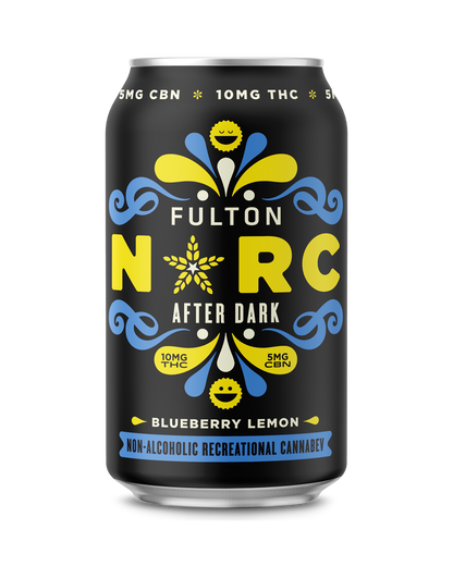 N*RC After Dark - Blueberry Lemonade 10MG THC/5MG CBN 4-Pack